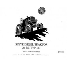Steyr 180 Parts Manual